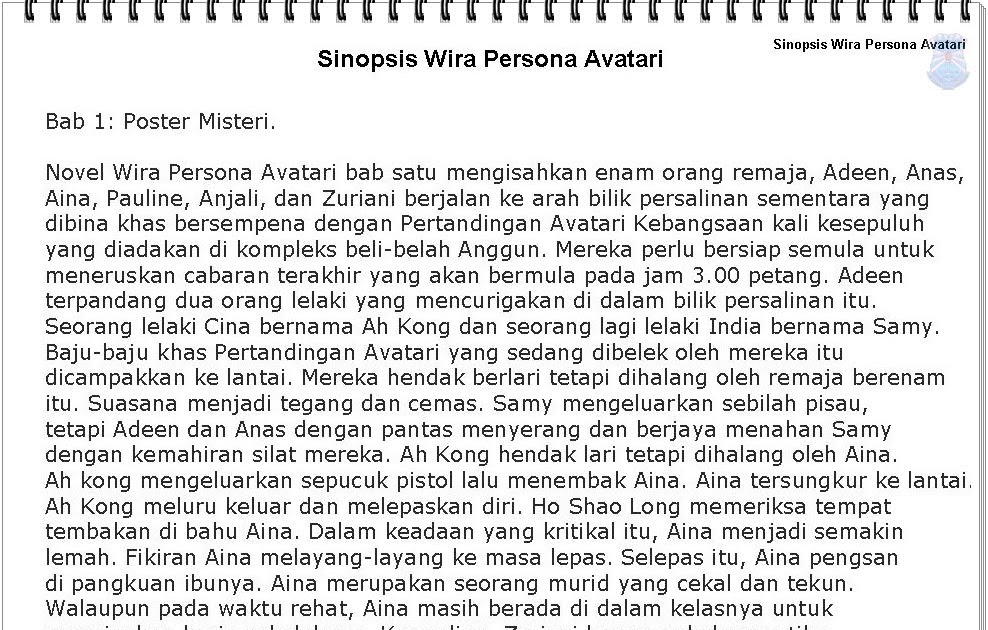 Contoh Jawapan Karangan Ringkasan