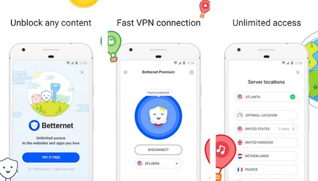 فضل تطبيقات VPN مجانية للأندرويد