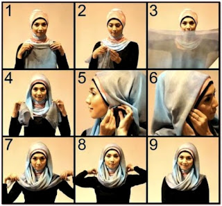 Cara Menggunakan Hijab Paris