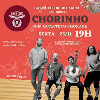Clube do Choro de Belo Horizonte: Parceria entre Clube do Choro de BH e SESC  MG oferece um grande espetáculo de abertura da Semana Nacional do Choro  2022.