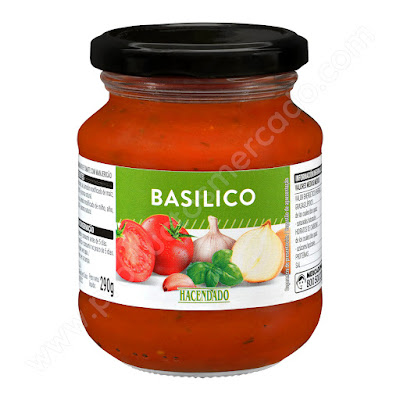 Salsa basilico Hacendado