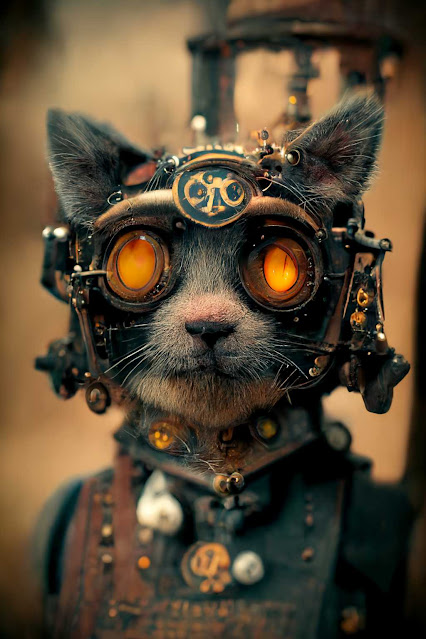 Steampunk Cat