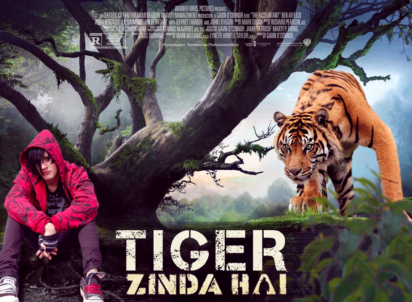 Tiger Zinda Hai Movie Poster Design Photoshop Tutorial