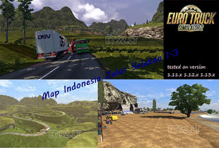 Download Mod Map Indonesia Jalur Selatan ETS2