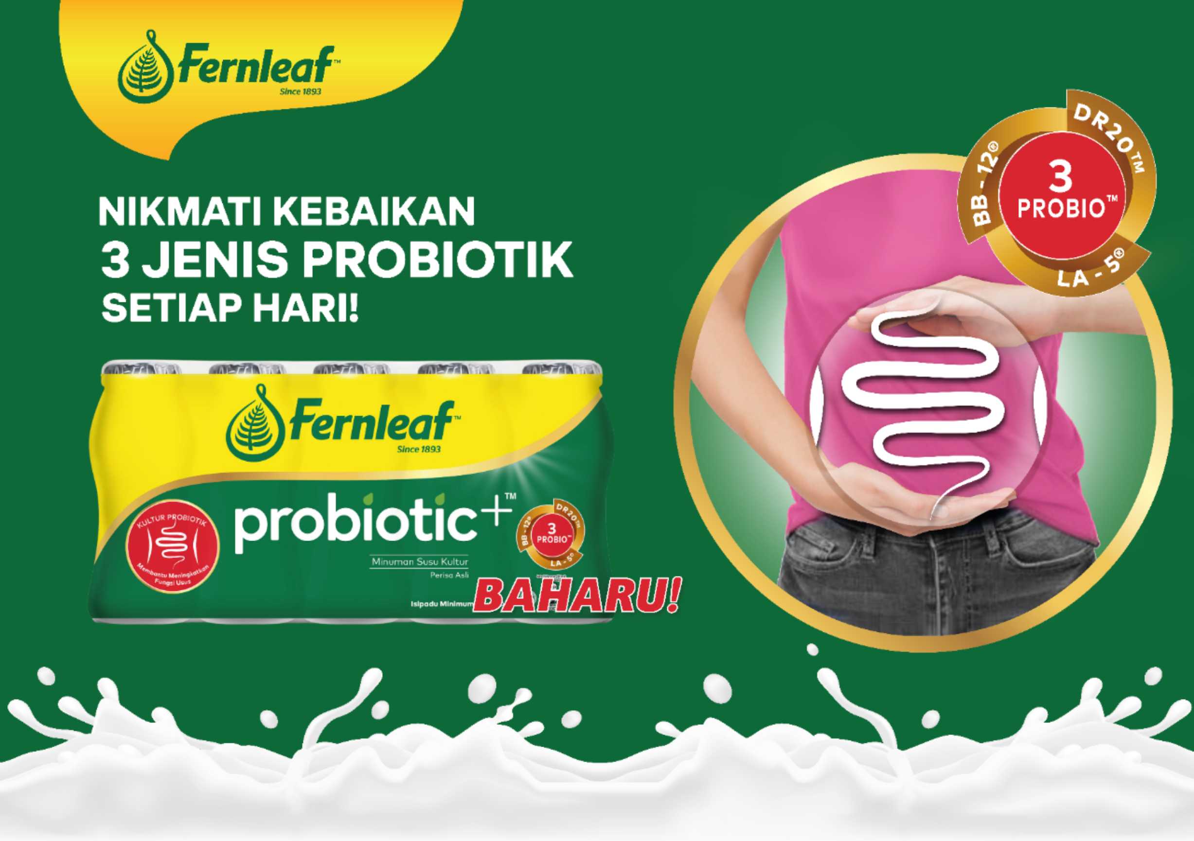 Fernleaf Memperluas Rangkaian Produk Untuk Menyokong Fungsi Usus Dengan Perkenalkan Fernleaf Probiotic+