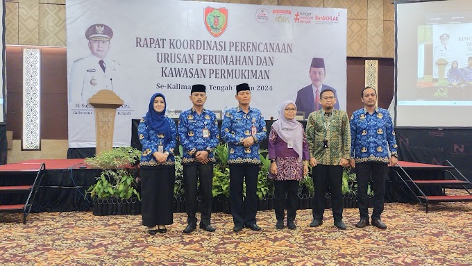 Percepat Pencapaian Hunian Layak, Pemprov Kalimantan Tengah Gelar Rapat Koordinasi Perencanaan Urusan Perumahan dan Kawasan Permukiman