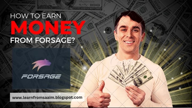 How to Earn From Forsage | Is Forsage is Scam in Pakistan | How to earn money online from Forsage? - Learn From Saaim