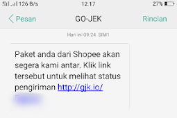 Melacak Status Kiriman Paket Shopee