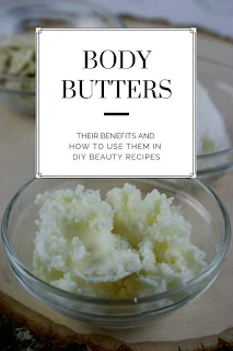 What are hair butters and skin butters and their benefits?  How to choose the best body butter for your diy skincare.  Learn about the different hair butters and skin butters.  Make the best natural products with these natural butters for diy natural beauty.  If you are making natural beauty recipes, choose the right butters for diy beauty projects.  #butters #skin #hair #naturalbeauty #sheabutter #cocoabutter #mangobutter #diybeauty