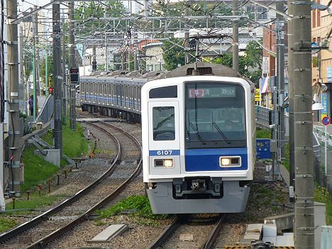 東急東横線　副都心線・西武池袋線直通　通勤特急　清瀬行き2　西武6000系(平日運行)