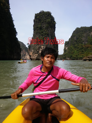 canoeing di Hong Island Thailand