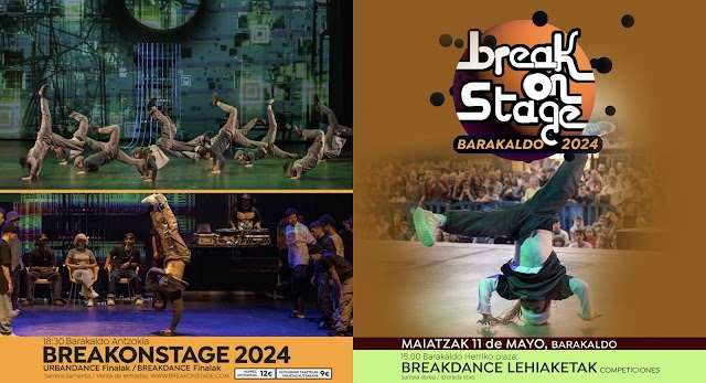 Herriko Plaza y el Teatro Barakaldo acogen el 11 de mayo el festival de breakdance y danzas urbanas BreakOnStage