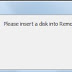 Cara Ampuh Memperbaiki Flashdisk Yang Rusak (Please Insert a Disk to Removable Disk)