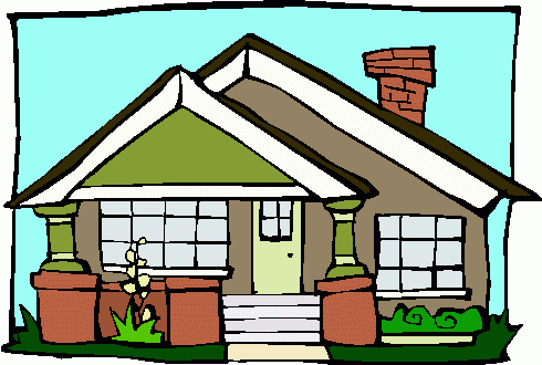 home pictures clip art
