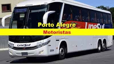 Unesul abre vagas para Motoristas em Porto Alegre