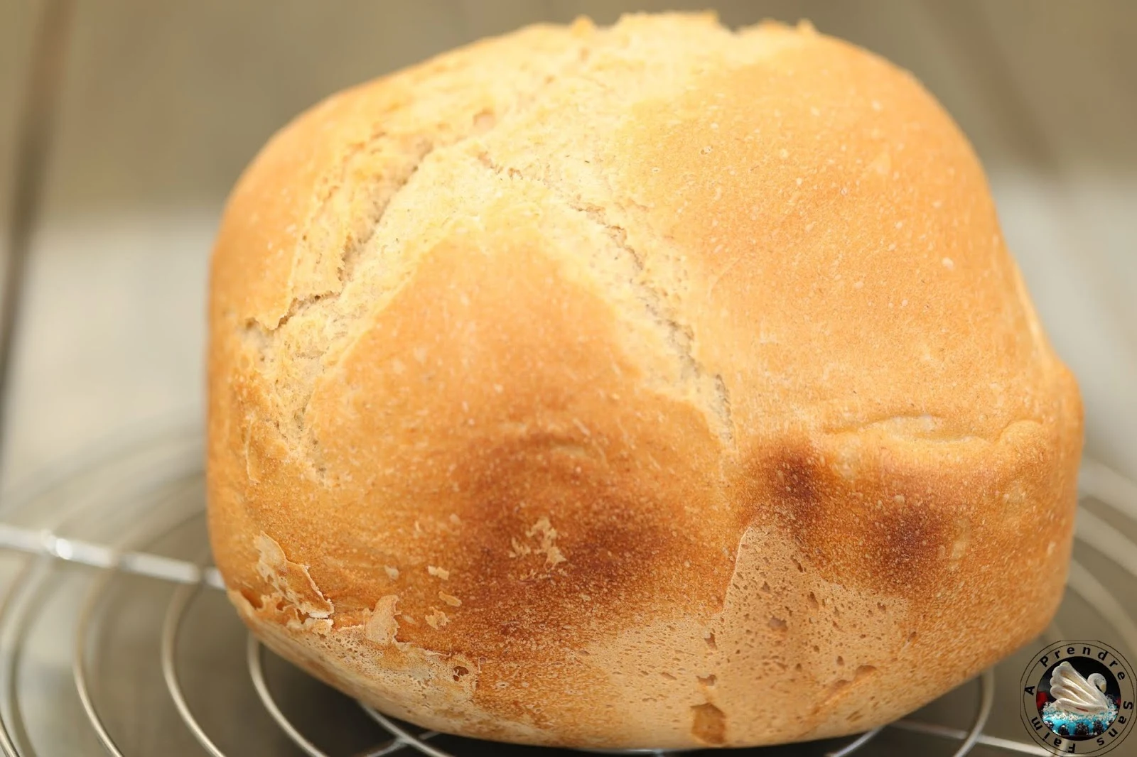 Pain de campagne à la farine de seigle à la machine