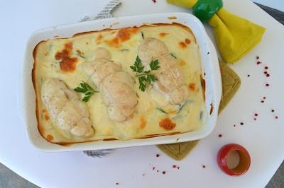 Peito de Frango com Molho Béchamel Bimby