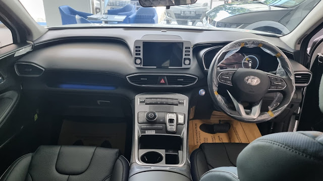 interior hyundai santafe hitam