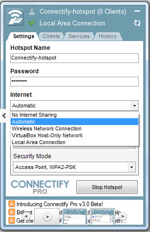 Connectify Pro 3.7 s