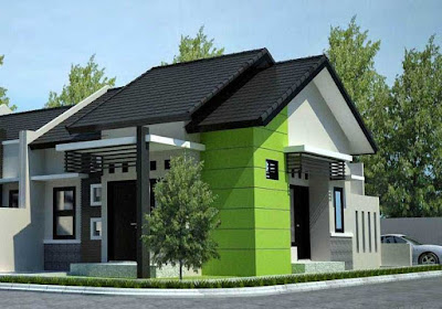 desain rumah kecil sederhana terbaru 