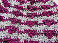 Sweet Nothings Crochet free crochet pattern blog ; photo showing stitch detail