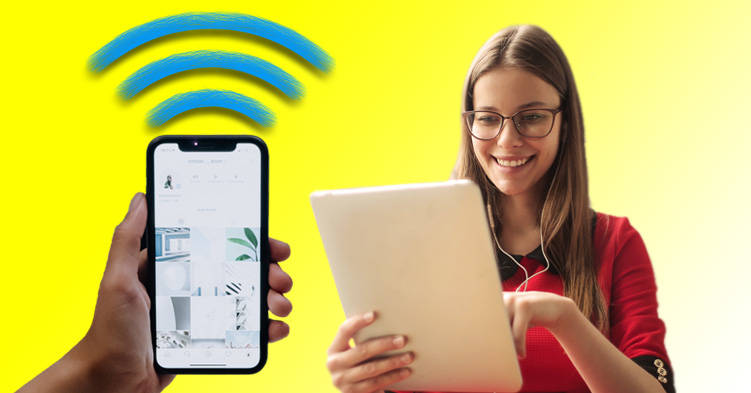 cómo compartir datos desde un celular a otro por wifi