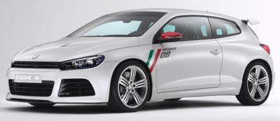 Concept of Volkswagen Scirocco Studie R