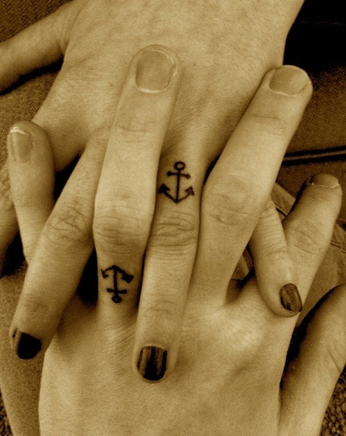 tattoos for couples. tattoos for couples in love.