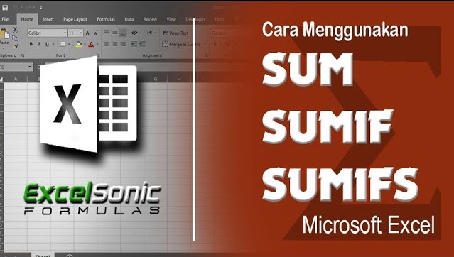 Menggunakan Fungsi SUM untuk penjumlahan di Microsoft Excel