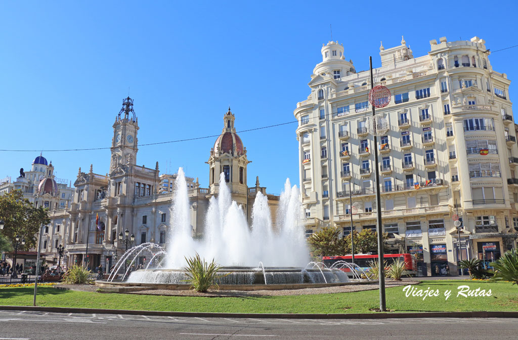 Plaza del Ayuntamiento de Valencia