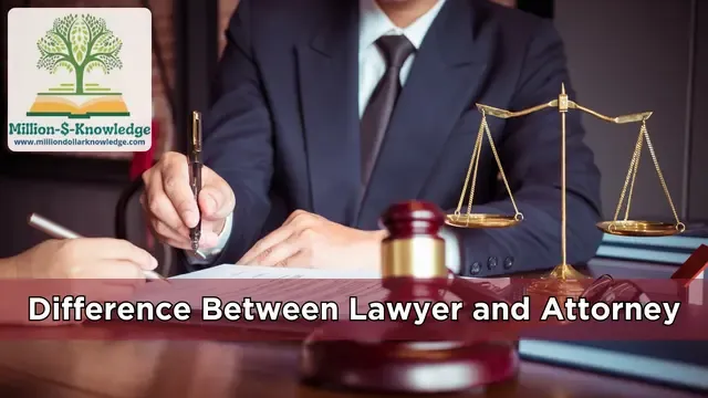 Lawyer vs Attorney