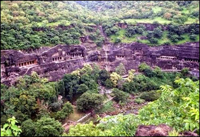 Ajanta Caves, Maharashtra, India