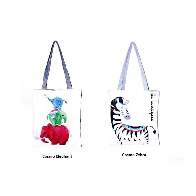 Motif Elephant dan Zebra
