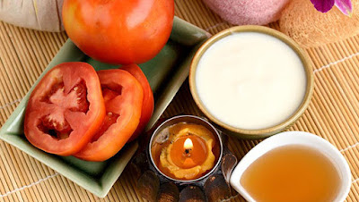 Tomato-Face-Mask قناع الطماطم للتخلص من تجاعيد البشرة في أسبوع