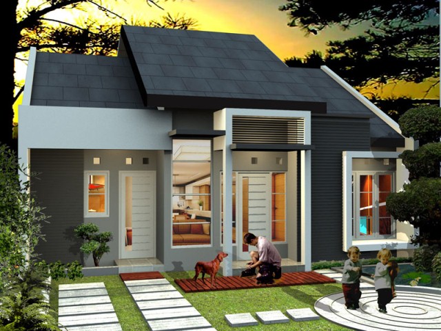 contoh rumah minimalis sederhana mungil - desain gambar furniture ...