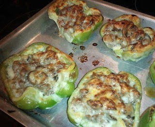 Philly Cheese Steak Stuffed Peppers