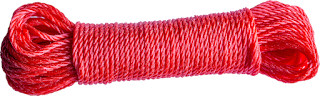 3mm red polycord