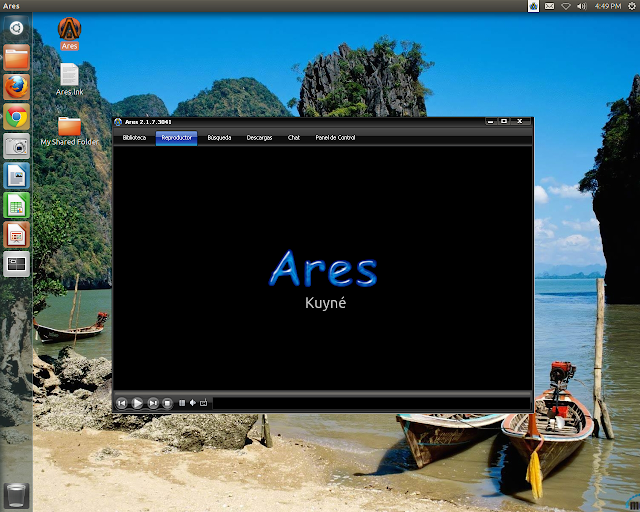 Como instalar Ares En Ubuntu 12.04 / 13.04 / 13.10  Kuyné