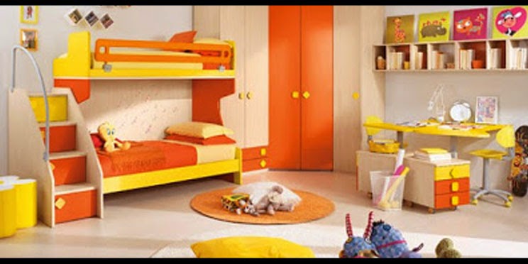 Contoh Gambar Interior Kamar  Tidur  Anak Rumah Minimalis  