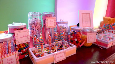 Pictures Candy Bars Weddings on There Was Candy