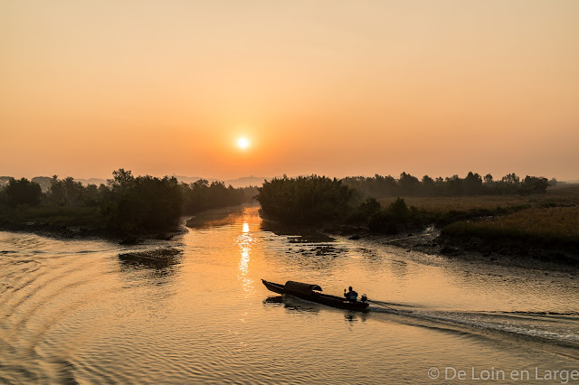 Mrauk-U vers Sittwe-Birmanie-Myanmar