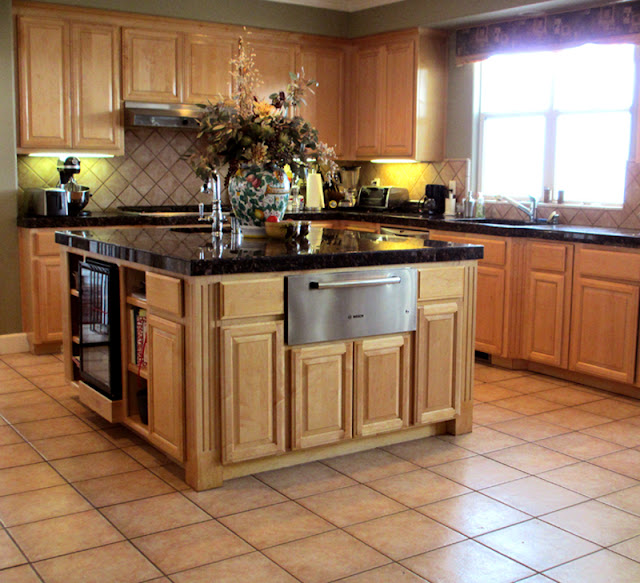 Kitchen Floor Before Resized