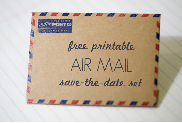 Free Save the Date with Vintage Travel Theme Having a hard time letting go 