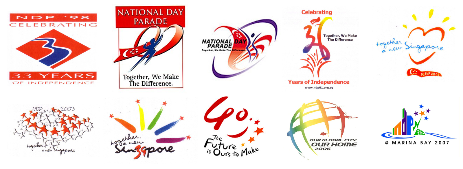 Ndp Logos Past And Present Reviewed Part 1 Branding Singapore