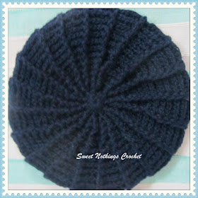 free crochet beret pattern