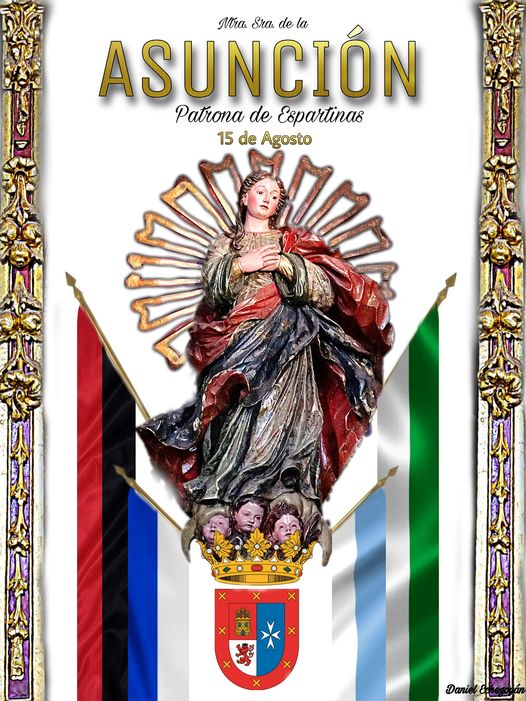Cartel de Nuestra Señora de la Asunción, Patrona de Espartinas