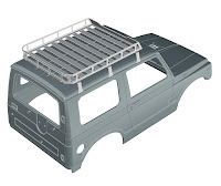 Hasegawa 1/24 SUZUKI JIMNY (JA11-5) w/ROOF CARRIER (20606) English Color Guide & Paint Conversion Chart