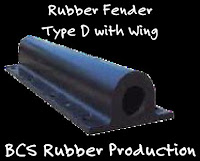 RUBBER FENDER TYPE D - BY BCS RUBBER INDUSTRY