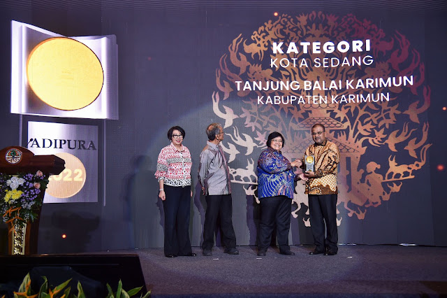 Kabupaten Karimun Raih Piala Adipura 2022, Bupati Sebut Berkat Kerja Keras Semua Pihak