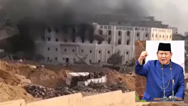 RS Indonesia di Gaza Dibakar Israel Sehari Setelah Pelantikan Presiden Prabowo